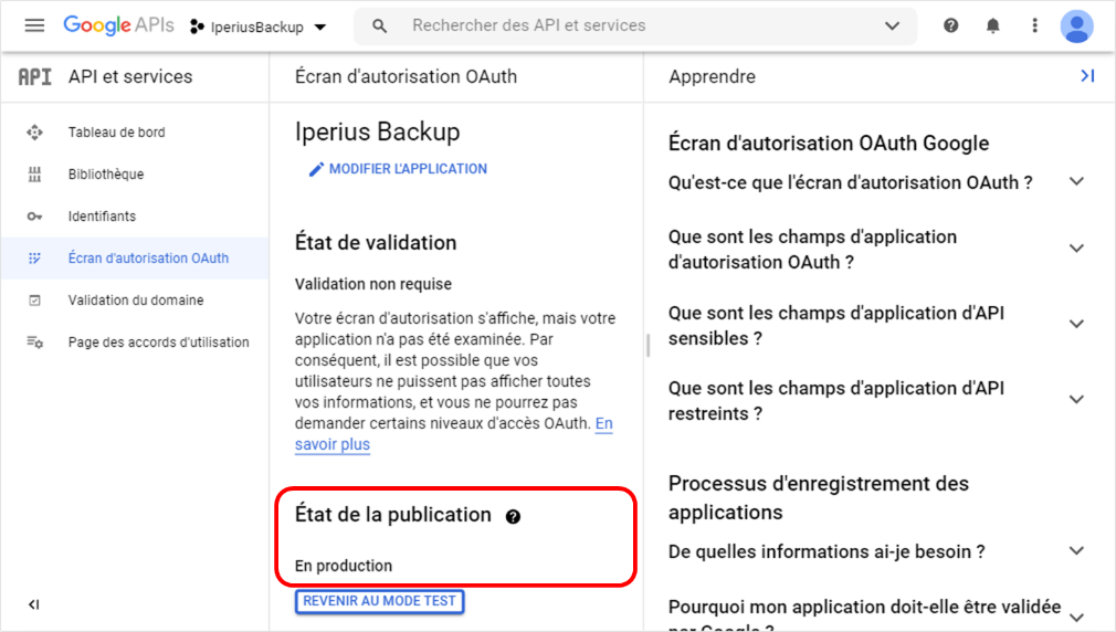 iperius backup google drive