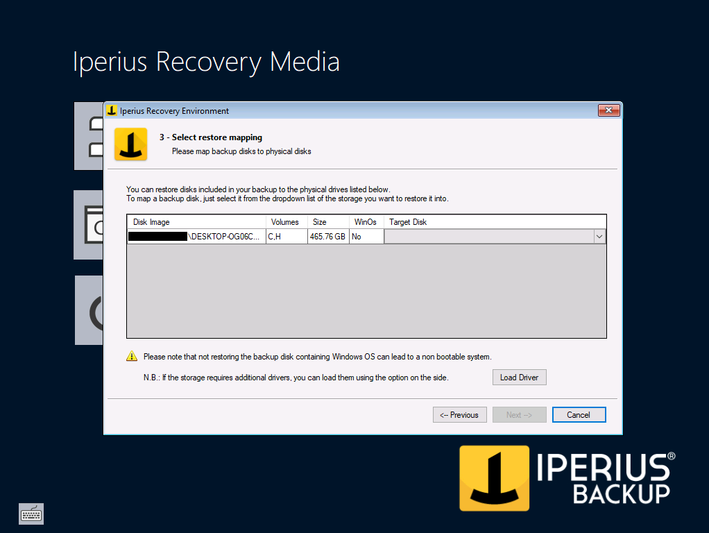 iperius backup freezes computer