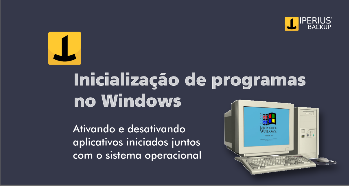 Alterar e desativar programas de inicialização do Windows