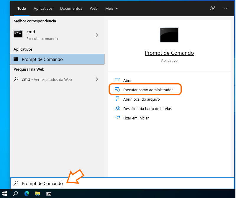 Como abrir o Prompt de Comando no Windows 10?